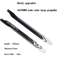 ALZRC- New 420mm Carbon Fiber Blades main rotor large propeller