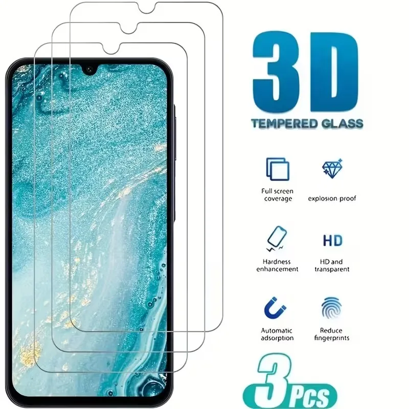 3Pcs Clear Tempered…