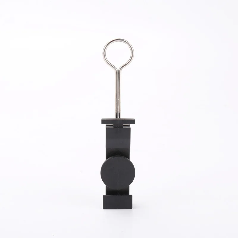 Large S Type FTTH Fixed Clip Fiber Optic Aerial Drop Cable Clamp Outdoor Telecommunication Fiber Wire Fixing Clip FTTH Installat
