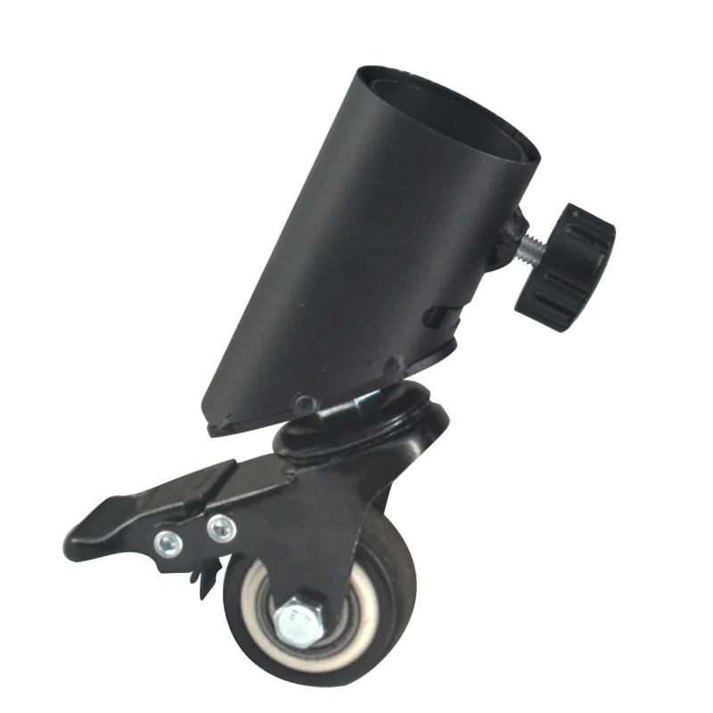 Floor Bracket Tripod Roller Skating Accessories Universal Silent Pulley Mute Wheel Brake Wheel for Adult Kids Training