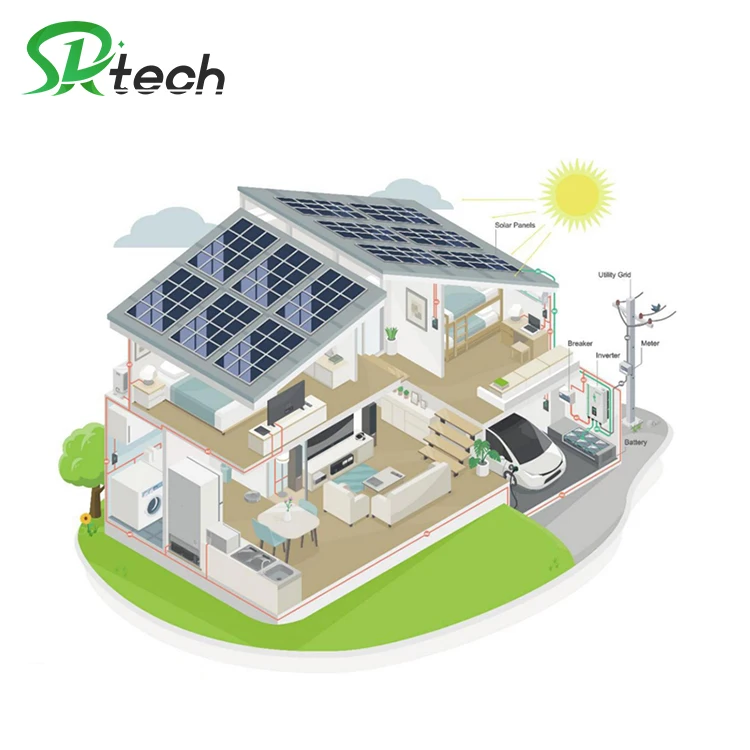 complete solar home power system 7kw 7000w home solar energy system with ev charger for Germany