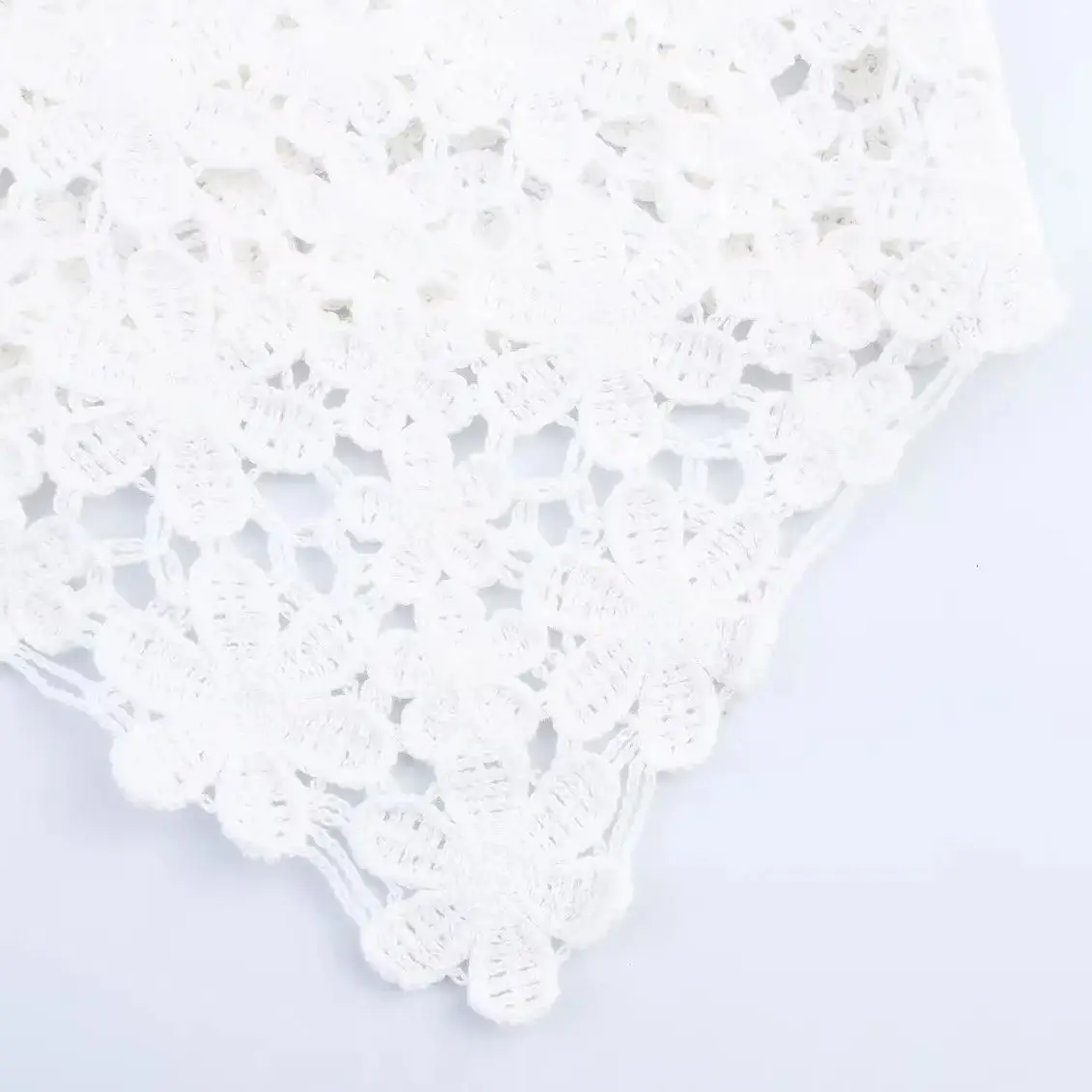 2025 العرقية يدوية الجوف خارج الكروشيه صدرية المرأة بوهو أزرار مفتوحة سترة دون أكمام سترة وتتسابق عطلة بلوزات فضفاضة