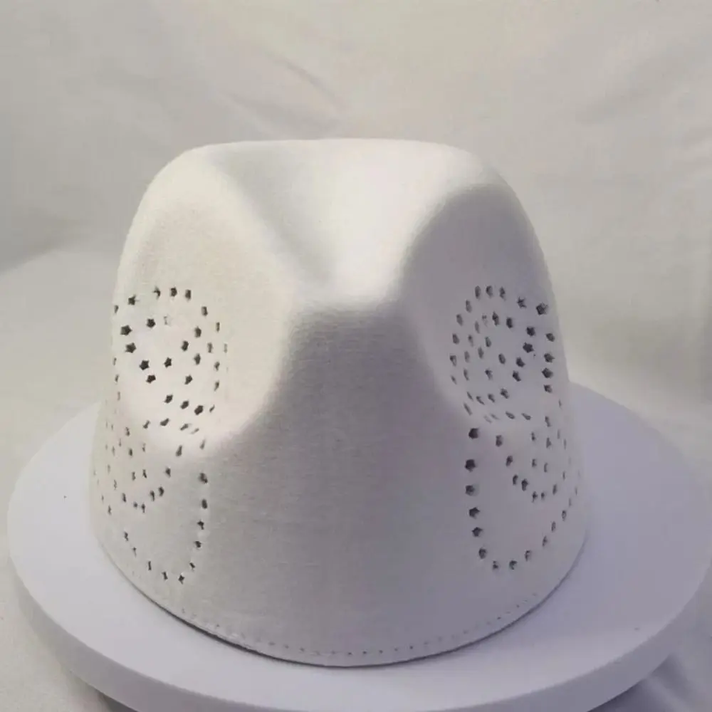 Neue Gebetskappen aus Stoff, atmungsaktiv, weich, Taqiyah-Hut, ausgehöhlte Anbetungskappen, Festival