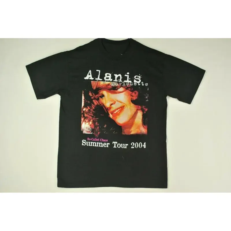 Vintage Alanis Morissette Concert Tour Band  T Shirt