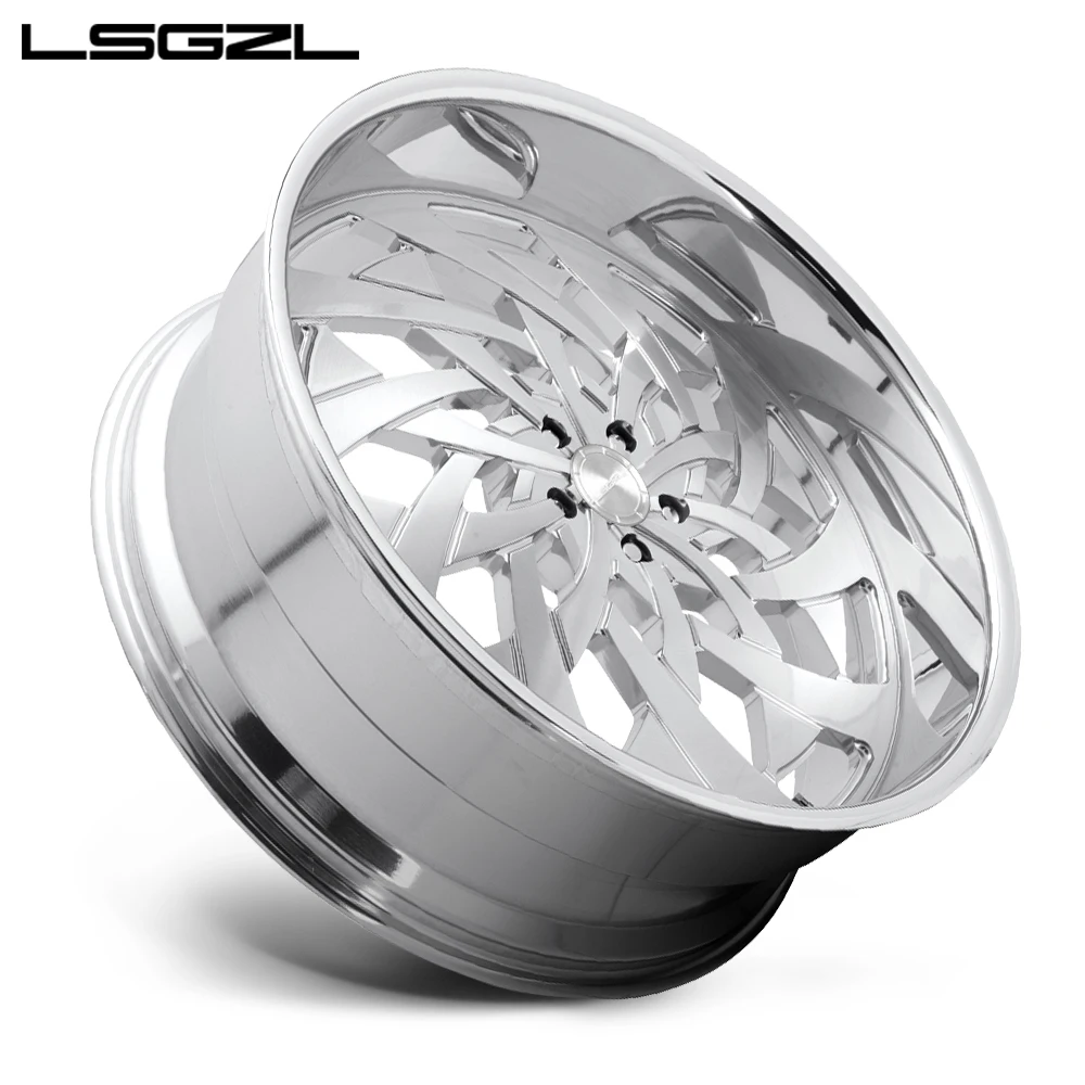 Custom Forged Alloy Deep Dish Rim 6x139.7  5x127 5x130 for C10 jeep chevrolet Classic 17 18 20 22 24 26Inch Wheels