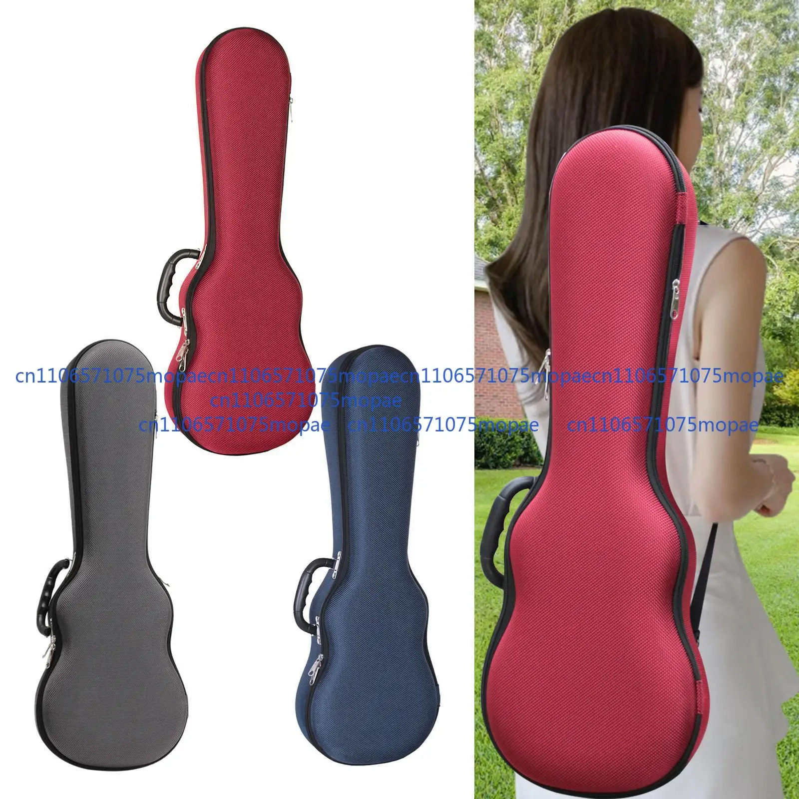 Estuche para ukelele tenor Estuche rígido para ukelele ligero de 26 pulgadas para ukelele tenor