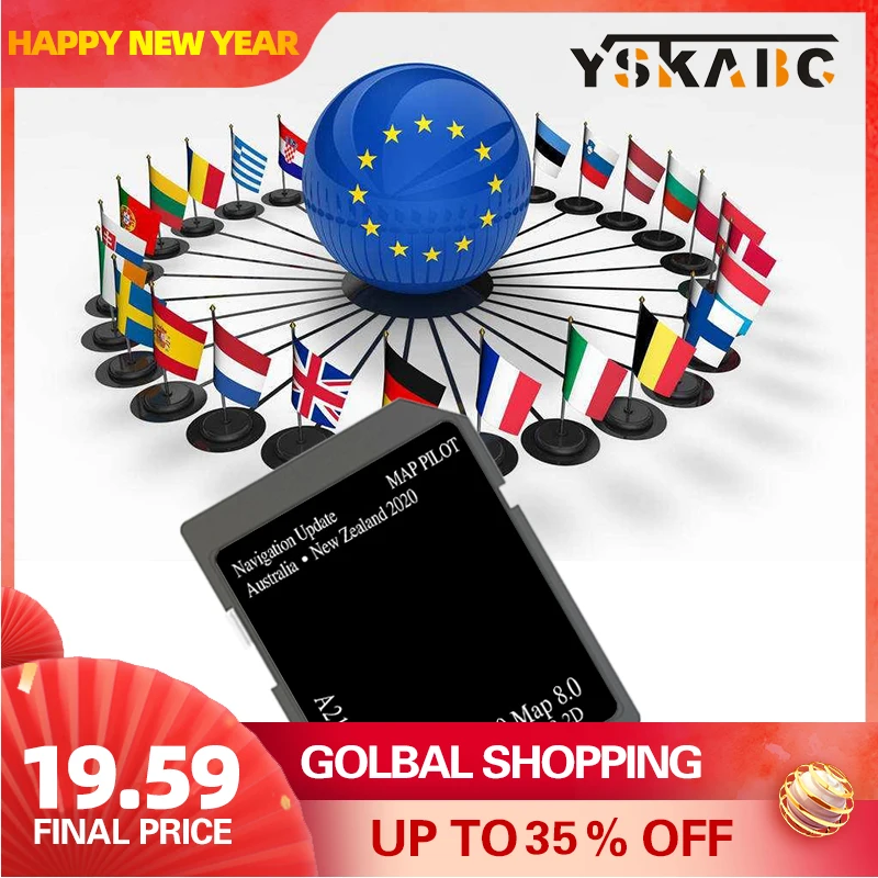 

Sat Nav 2020 Version8 Garmin Navigation SD GPS Card Maps Australia New Zealand for Mercedes A B C CLA CLS E GLA GLC GLE-Class