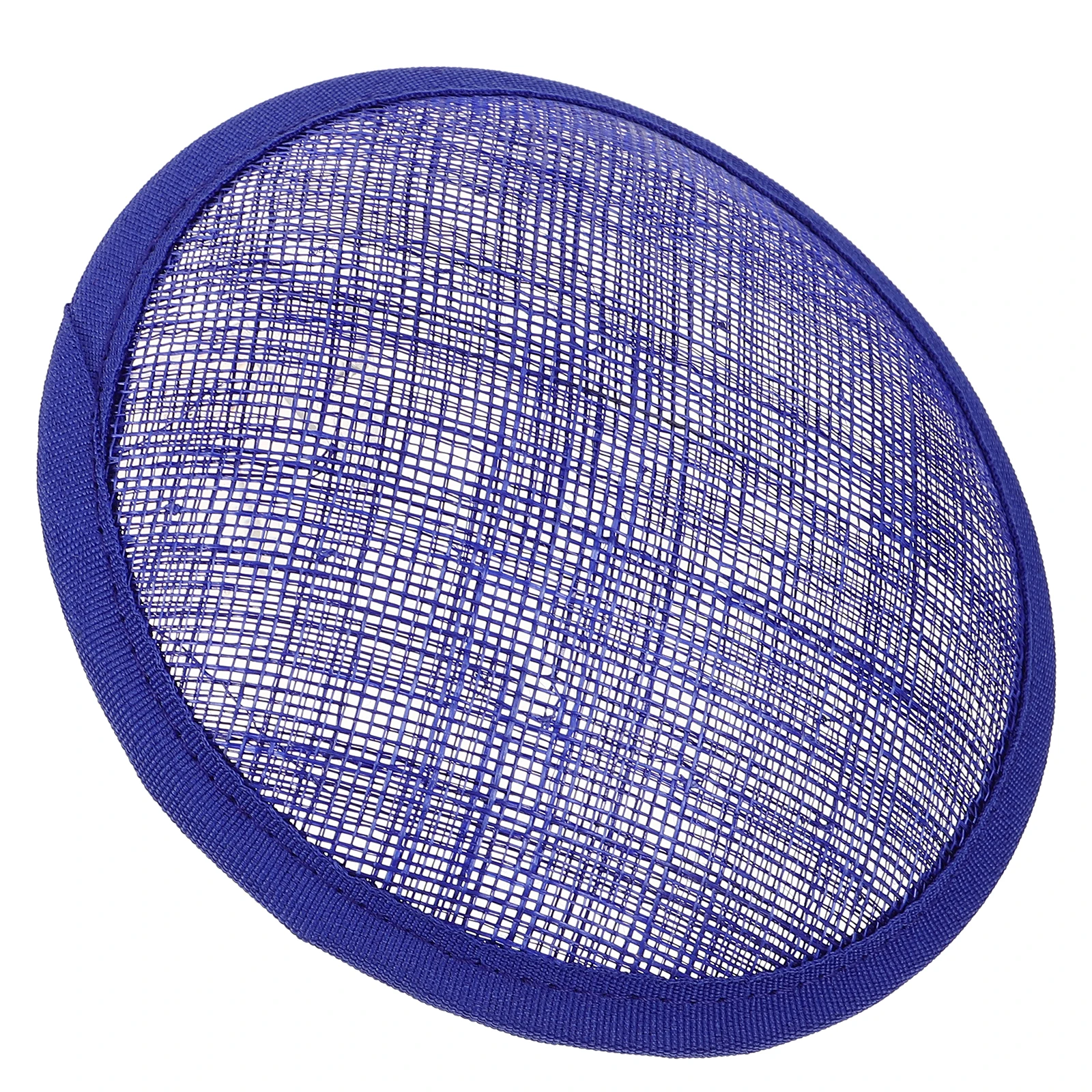 

Linen Base Cap Headdress Diy Accessories Blue Color Women Headdress DIY Accessories Wear Resistant Mesh Hat Making Supplies