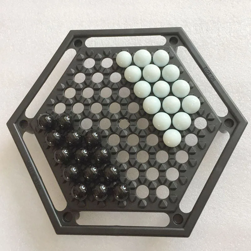 25x25 Pista per bambini Gioco educativo Logico Coppia di scacchi Battaglia in bianco e nero Gioco per 2 giocatori Pensiero Cervello Aumentazione Giocattoli per feste