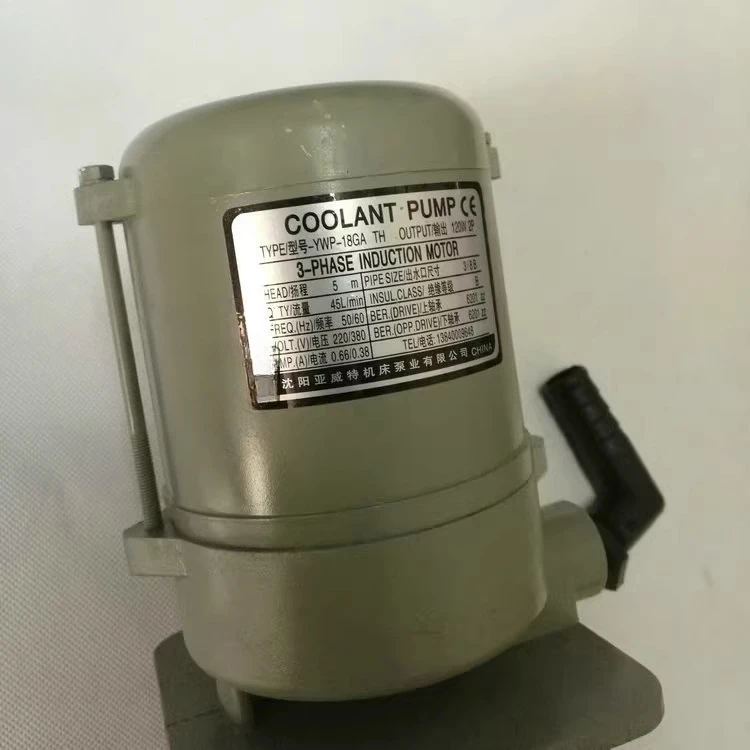 Shenyang CAK6136 3665 4085 5085 6150 CW6180 water pump, cooling pump YWP-18GA