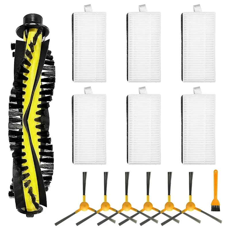 Per Tesvor X500 X500 Pro M1 M2 Kit di accessori per Neatsvor X500 Robot Aspirapolvere Parti di ricambio Spazzola a rullo Filtri_ABGP