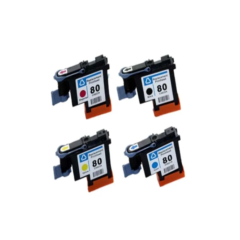 Совместимая печатающая головка C4820A C4821A C4822A C4823A для HP80 Designjet 1000 1050c 1055 чернильный картридж печатающая головка для картриджа hp 80