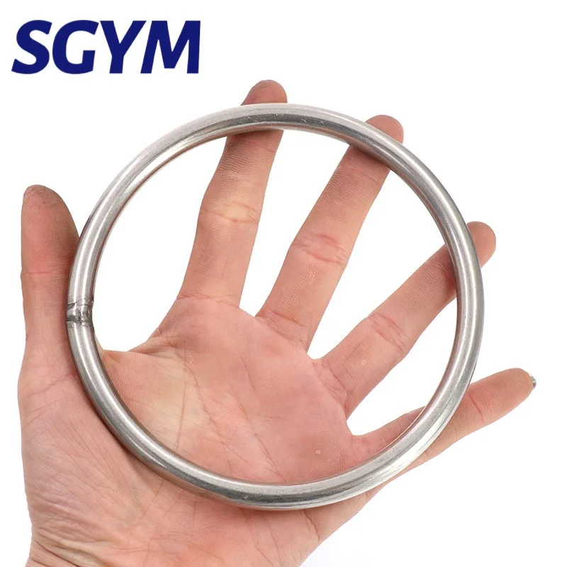Strong 304 Stainless Steel O Ring for Hand Yogo Strapping 100/120/200/250/300/400mm Diameter 썸네일 5