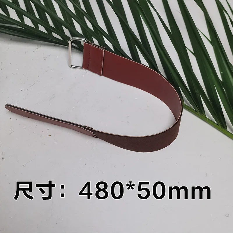 Genuine Leather Strop Strap for Barber Straight Razor & Folding Knife Sharpening Shaving Sharpener Belt