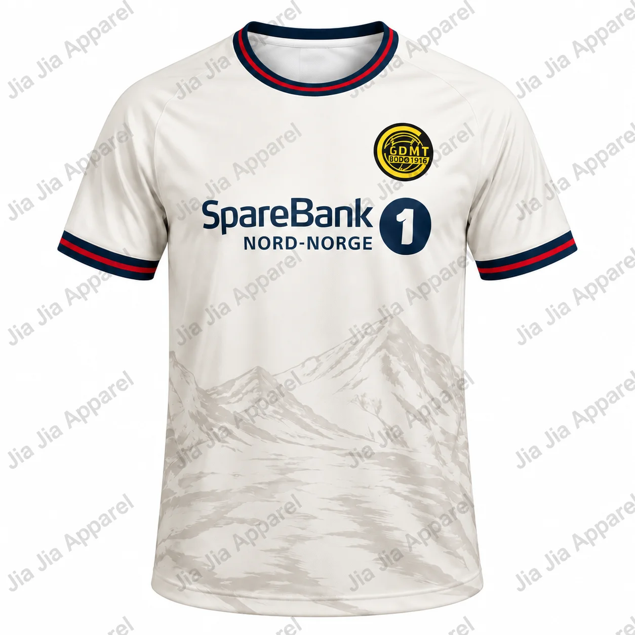 2026 Neues Bodo Glimt Heim- und Auswärtstrikot für Herren, Damen und Kinder, Kurzarm, atmungsaktiv, schnelltrocknend, Fußballshirt für Fans und Liebhaber – Detail 4