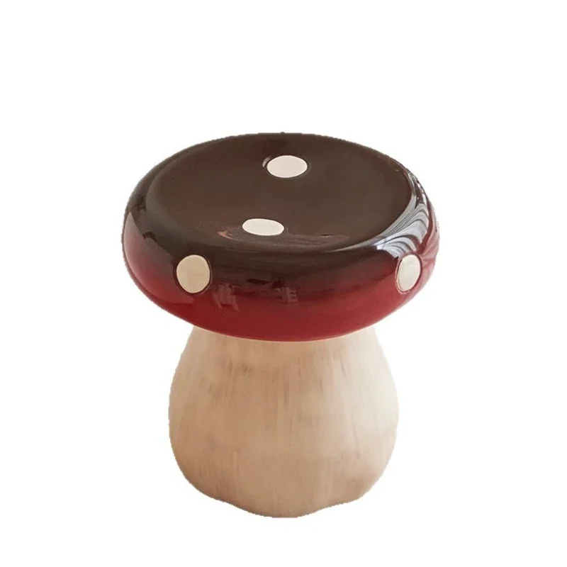 

Children's baby Internet celebrity creative mushroom stool Nordic home living room small bench door shoe stool cute stool