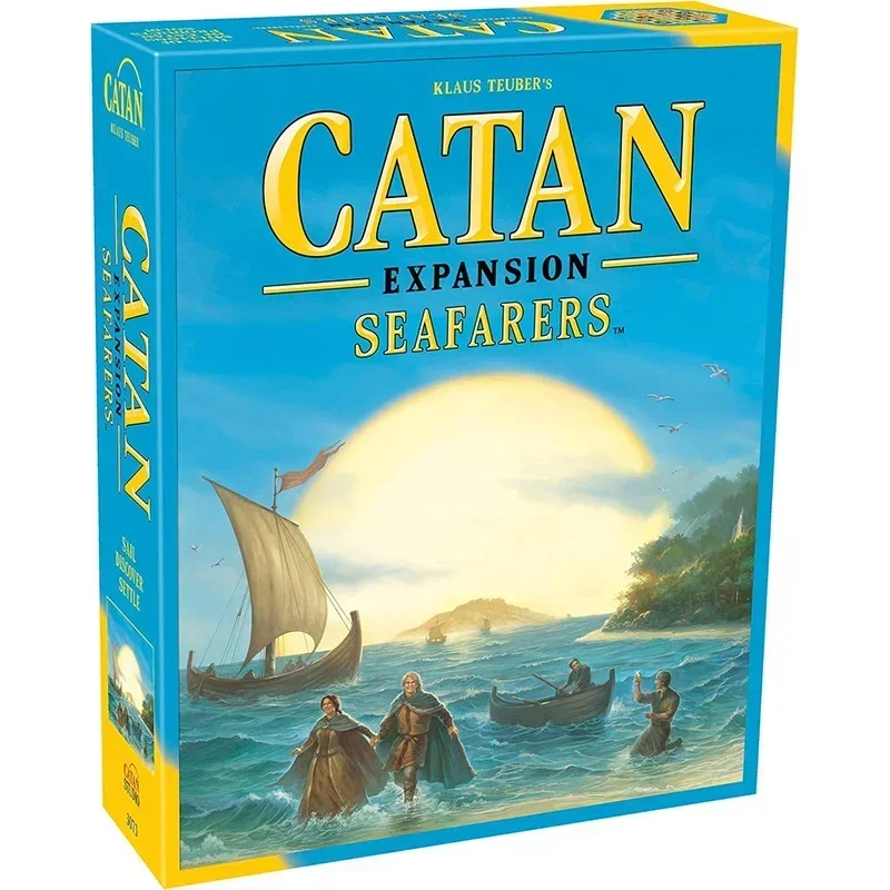 CATAN Brettspielbündel | Basisspiel + Seafarers + Städte und Ritter | 3-4 Spieler | 60 Minuten Spielzeit