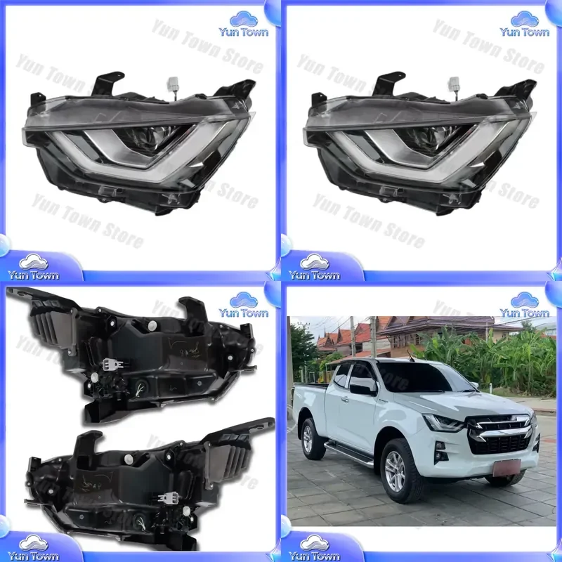 LED Headlight for DMAX 2020 2021 Off Road Head Lamp Sequential Turn Signal Indicator Automotive Lighting Replacement Part
