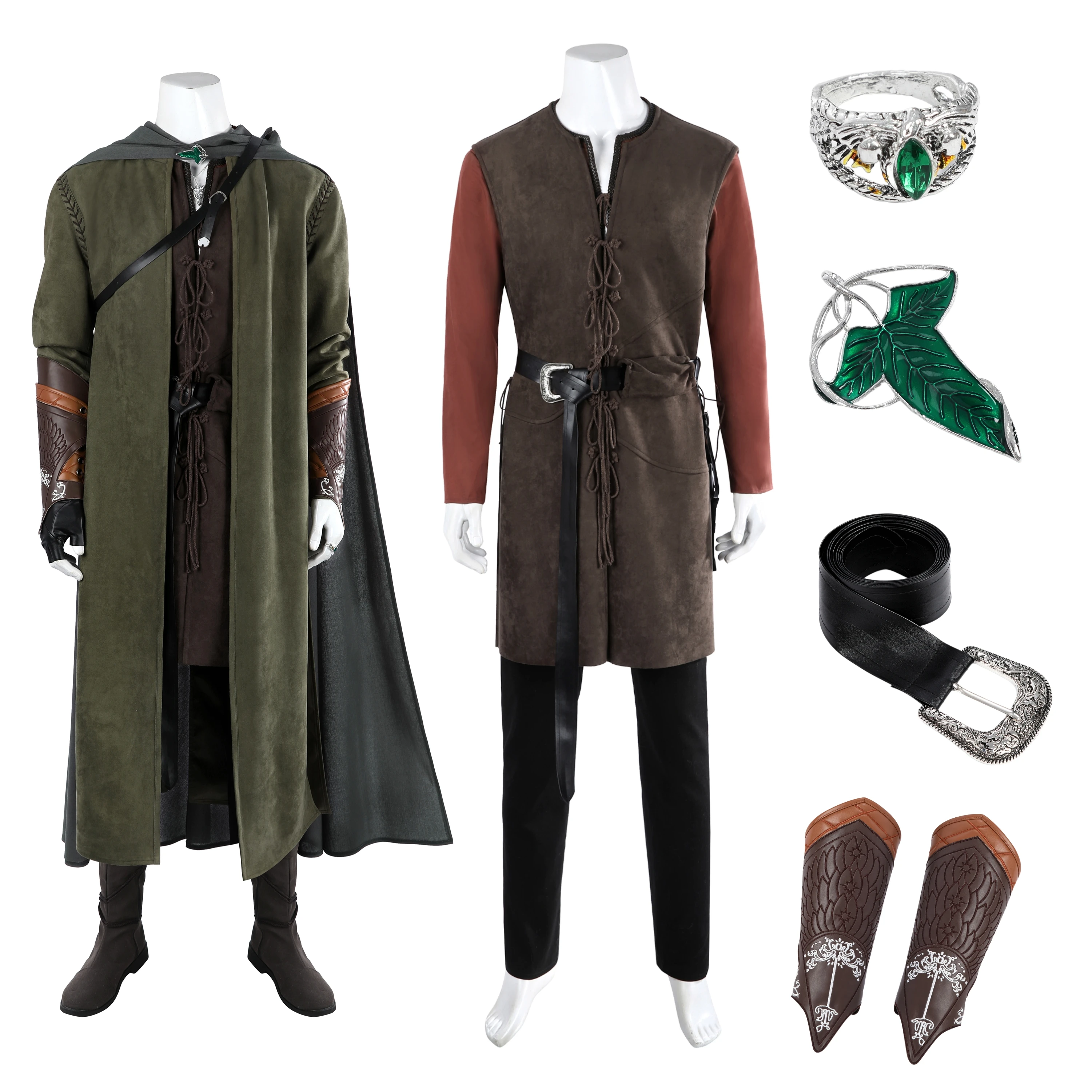 Aragorn Cosplay Costume Halloween Carnival Party Outfits