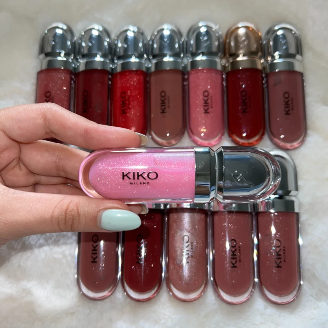 KIKO Milano Double Ended Lip Lacquer Lightweight Comfort Film Forming Technology Hydrating Smooth Non Sticky Crease Proof Gifts