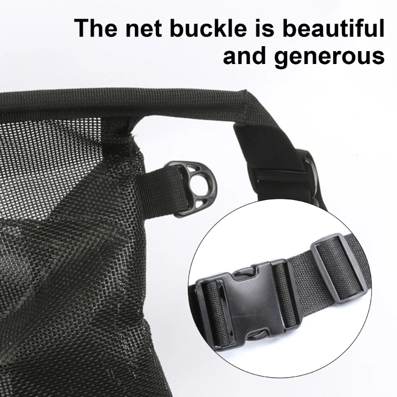 

340F Fly Fishing Stripping Basket With Waist Belt Line Casting Stripping Basket Quick Drain Fly Fishing Line Tray Adjustable