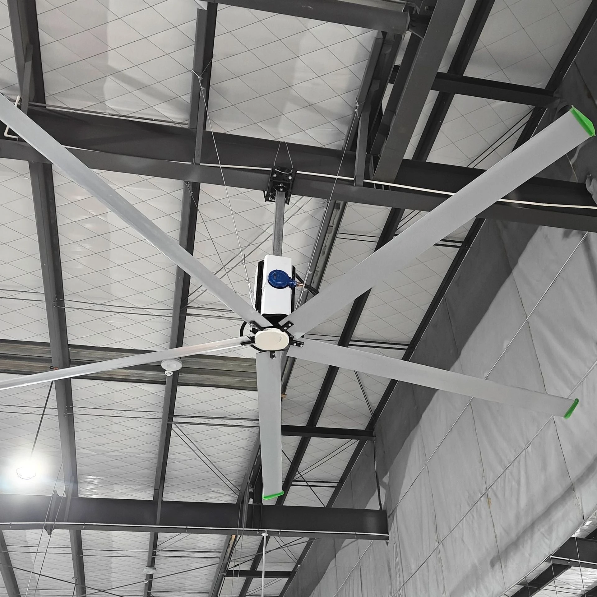 Chemical explosion-proof large ceiling fan, antistatic and anti-spark, large cooling fan for chemical plant