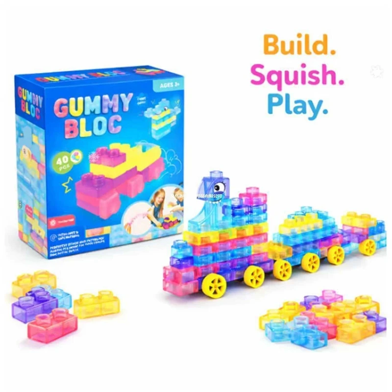 

Мягкие стрейчевые конструкторы-желе для детей и подростков: идеально подходят для вечеринок, игровых комнат, декора стола, подарка на день рождения