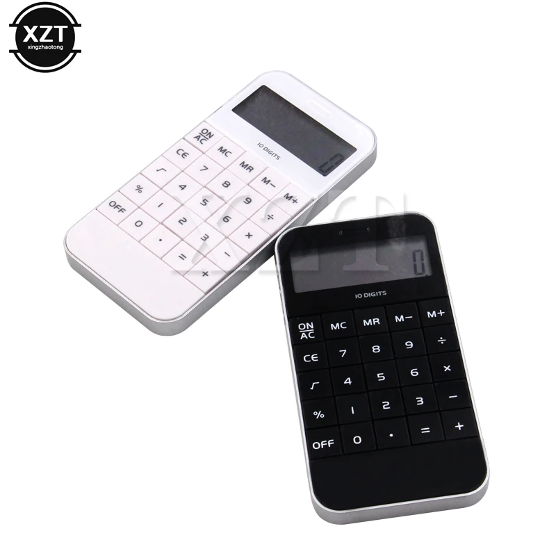 Portable Pocket Electronic Calculator 10 Digits Display Calculate Calculator Simplicity Fashion Mini Arithmetic Calculator