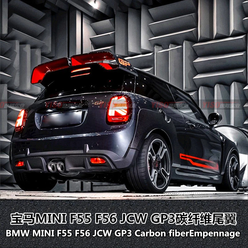 For Mini F55 F56 Cooper 2008-2015 high-quality Carbon Spoiler Wing Trunk Lip Boot Cover Car Styling