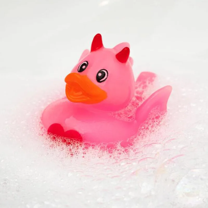 10-100pcs Rubber Ducks in Bulk Random Assortment Rubber Duckie Toys Baby Showers Toys Floater Duck Bath Toys for Kids