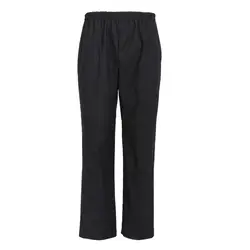 Chef’s Uniform Kitchen Trousers Bottoms Food Service Pants Unisex Work Wear L Size with Two Inseam Ppockets