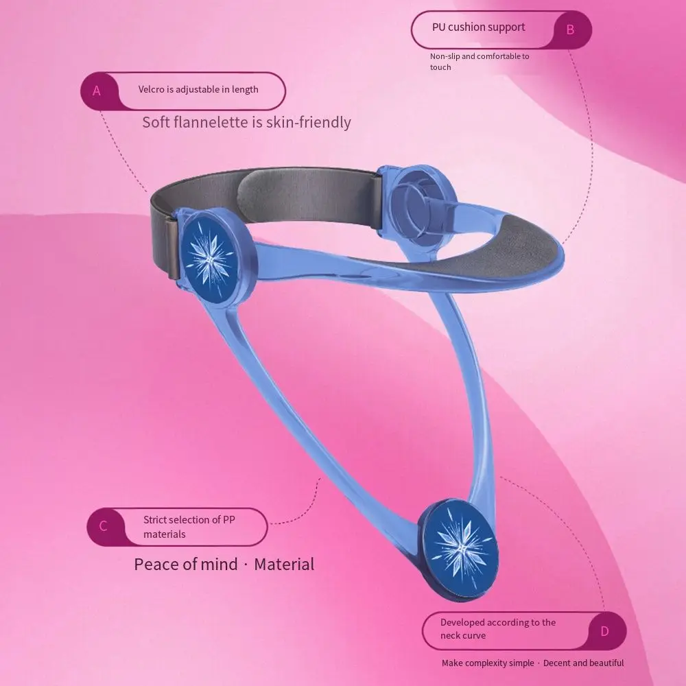 Adjustable Neck Support Braces Prevent Bowing Head 360 Rotatable Neck Forward Posture Corrector Neck Stretcher