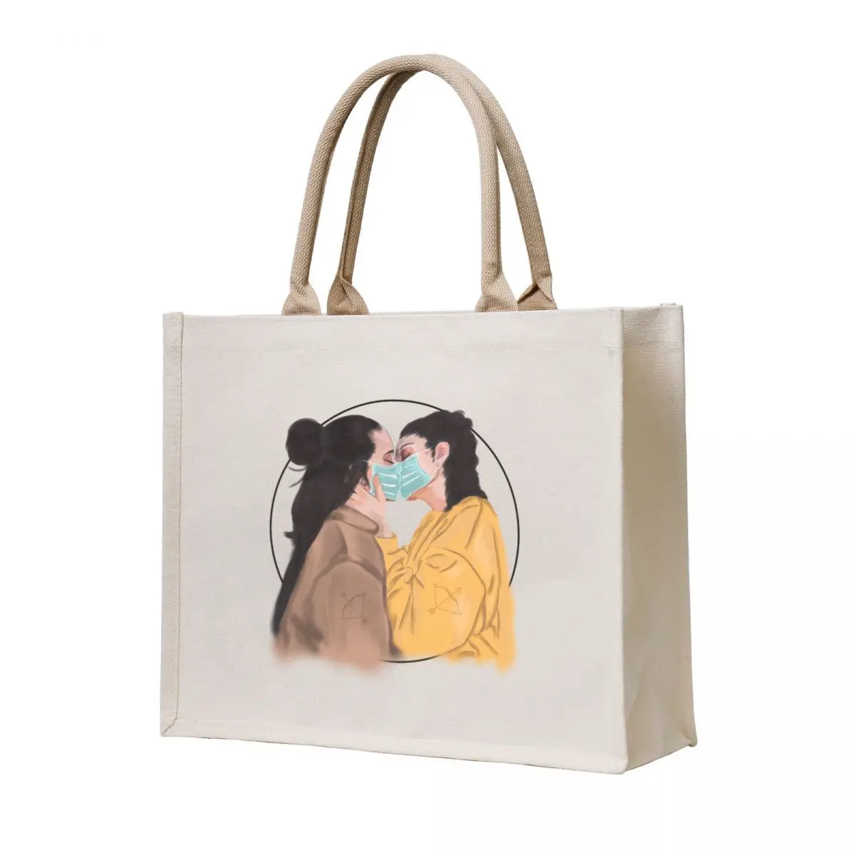 

Quarantine Tote Bag shopper bag women shopping trolley bag Canvas for women tote woman