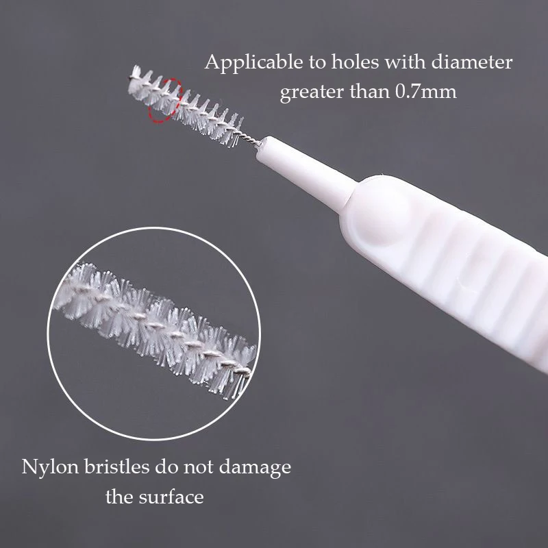 10/20/50/100pcs Mobile Phone Hole Cleaning Brush Charging Port Horn Dust Removal Brush Shower Head Clean Brushes Cleaner Tools