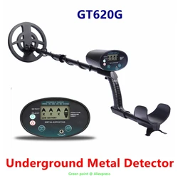 Hign Quality Underground Metal Detector GT620G With LCD Automated Display Sound Recognition Metal Treasure Hunter Gold Detectors