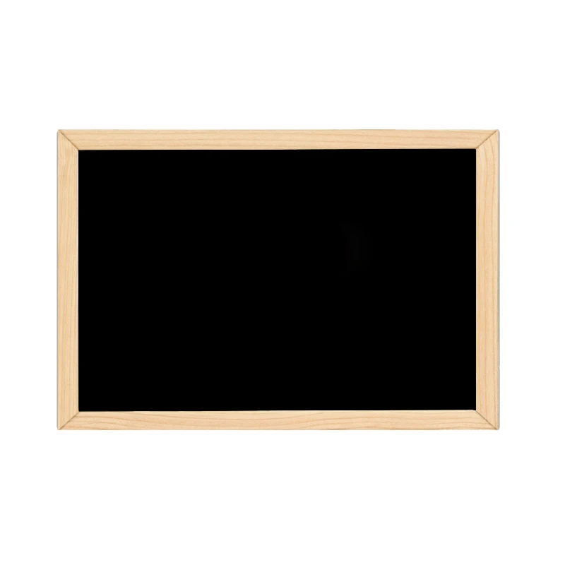 Double-Sided Blackboard Wooden Crafts Wooden Frame Small Blackboard Writing Message Board Home Decoration DIY Listing