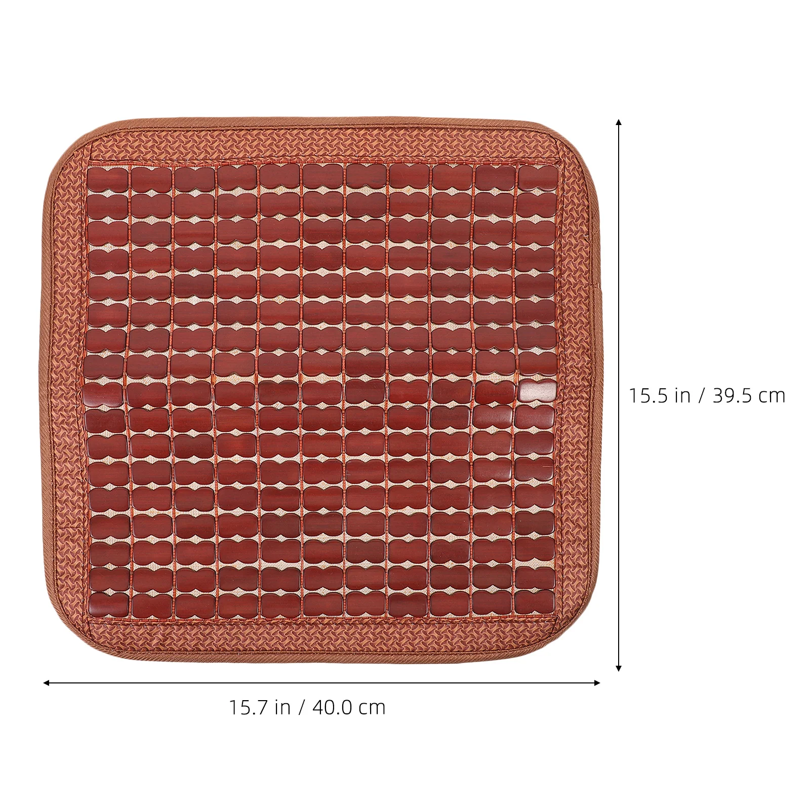 

Summer Bamboo Chair Cushion Breathable Cool Seat Pad Mat Comfortable Chair Cushion Bamboo Seat Mat for Car Office Vehicle Use