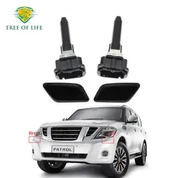 For Nissan Patrol Y62 Series 2013 2014 2015 2016 2017 2018 Front Headlight Washer Pump Headlamp Nozzle Spray Cleaning Actuator