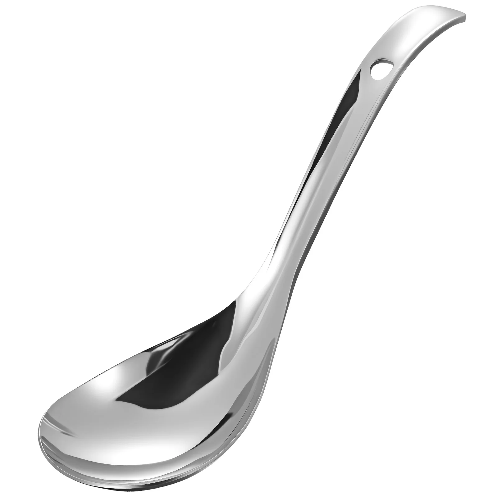 

Stainless Steel Rice Paddle Simple Elegant Design Easy Clean Multipurpose Porridge Scoop for Home Restaurant Use Space Saving