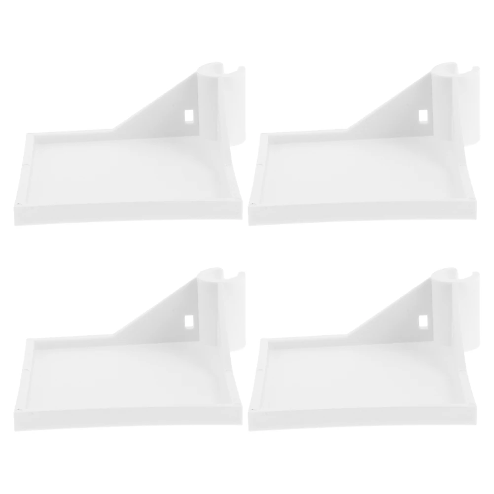 

4 Pcs Grow Tent Corner Bracket 16mm Pole Clamp Shelf Rack Accessories for Hygrometer Camera Storage Durable Plastic Greenhouse
