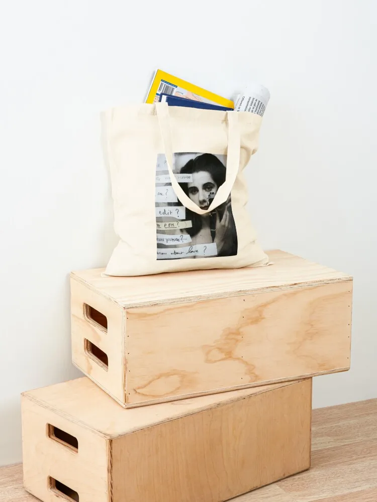 PJ Harvey Self Portrait Tote Lady shopper bags Portable shopping Canvas Tote foldable reusable bag shopper bags Tote Bag
