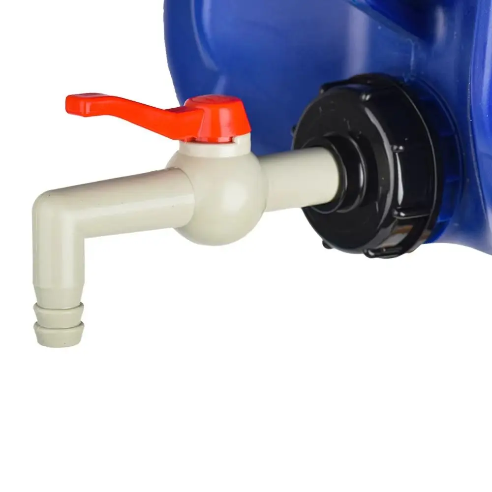 

S60x6 Грубая резьба IBC Адаптер резервуара для воды Прочный быстроразъемный шланговый переключатель Смесители 1/2 ''3/4'' 1 "Зединитель для шлангового крана