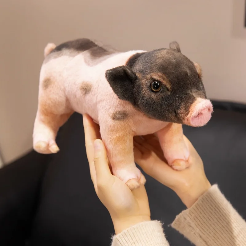 

Cute Simulation Animal Piggy Baby Doll Plush Toy Lifelike Plush Stuffed Soft Piggy Doll Children Plush Toy Holiday Birthday Gift