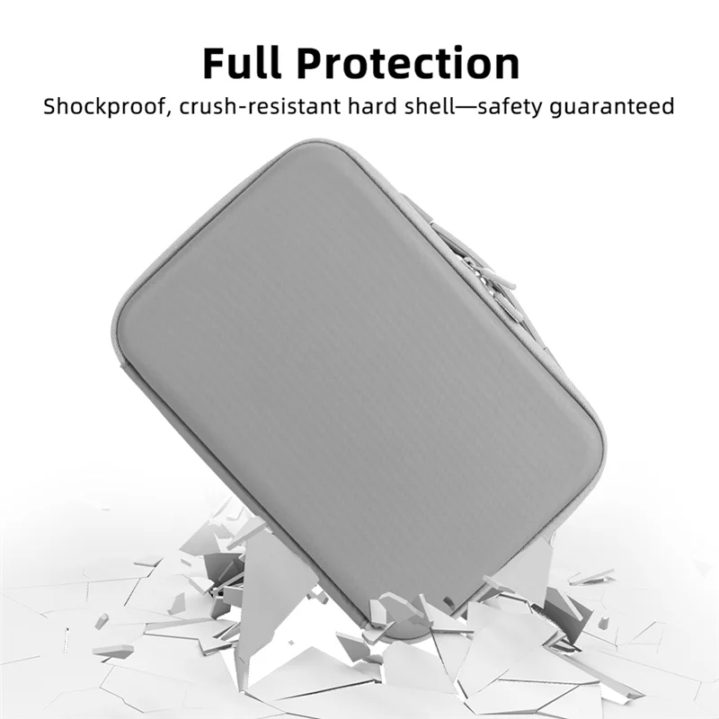 

B37B-For INSTA360 X5 Camera Accessories Storage Bag Travel Shoulder Carrying Case With PU Material And Portable Handbag Box