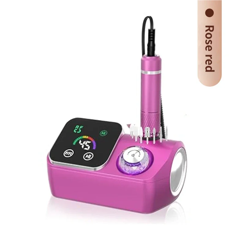 جديد 45000 دورة في الدقيقة آلة حفر الأظافر القواطع المهنية الكهربائية مسمار ساندر ل هلام الاكريليك تلميع للمنزل مانيكير صالون أداة #6