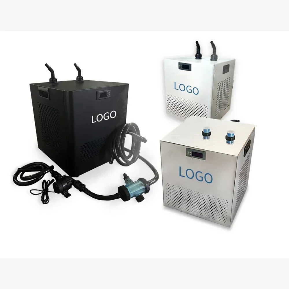 Untuk 1/3 jam Pendingin air pendingin air dengan filter dan pompa mendinginkan hingga 40F untuk kapasitas air kurang dari 300L