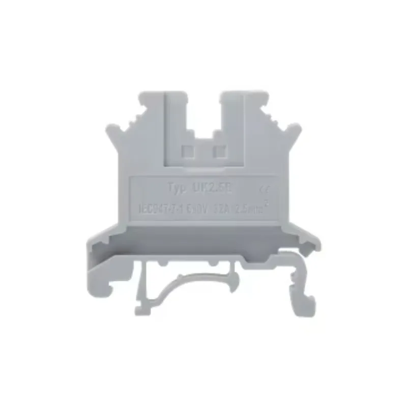Universal Brass DIN Rail Terminal Block 500V 32A IP67 Power Ground Connector