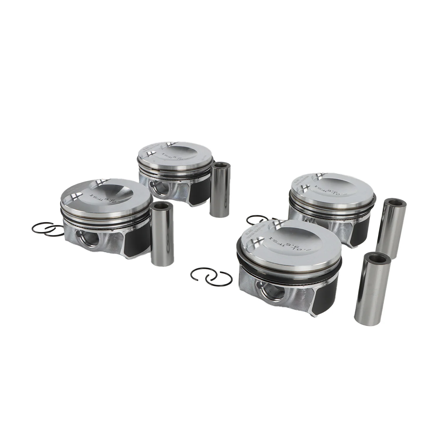 4Pcs Piston Assembly Set OE 06J107065AS For VW Audi GTI Passat Tiguan TT A3 A4 Q5 2.0L