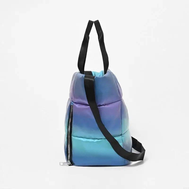 

Спортивная сумка Puffer Дорожная сумка большой емкости Сумка для йоги Сумка для фитнеса из искусственной кожи