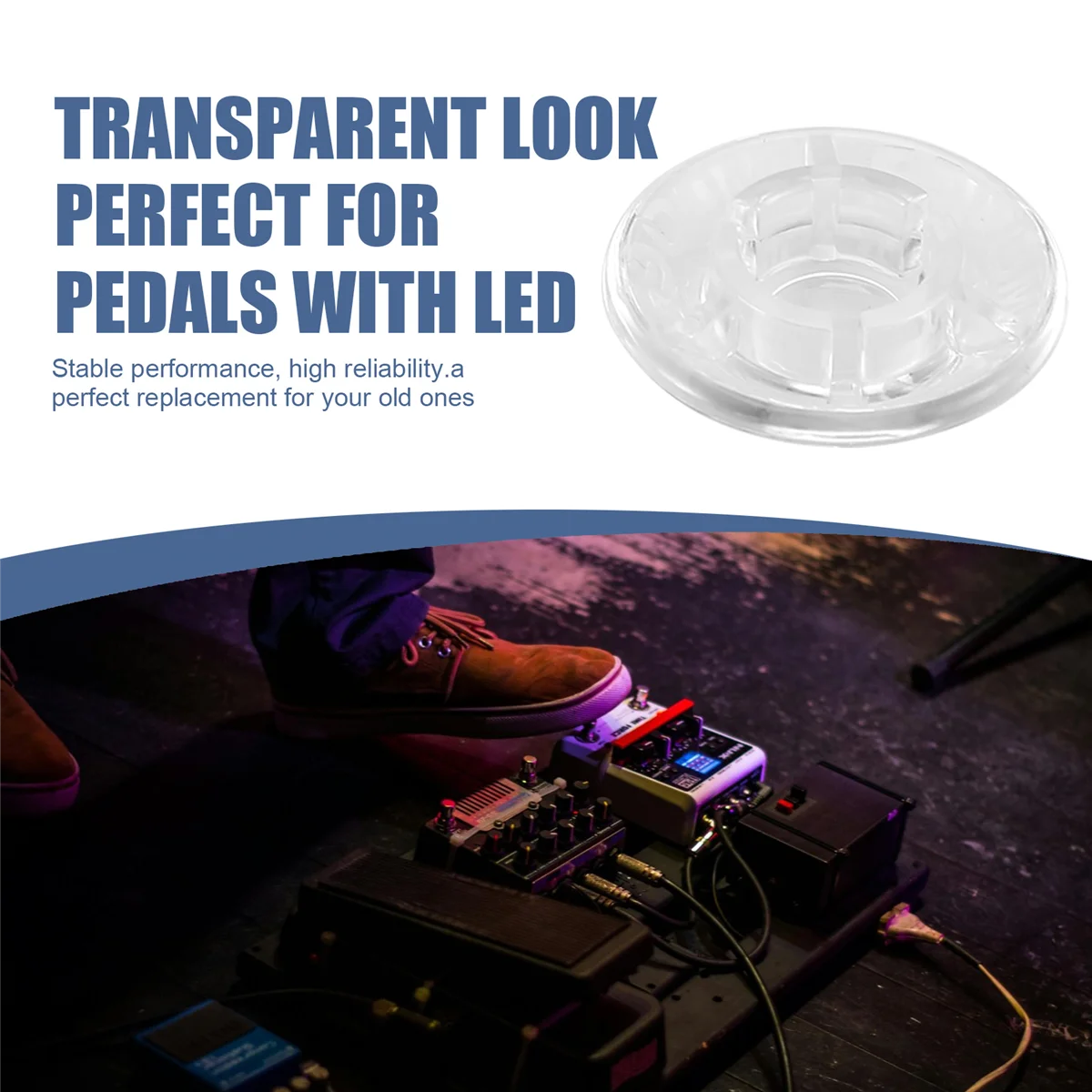 AT77 MOOER 10 шт. грибная педаль эффектов для гитары, колпачок для ногтей, усилители, ножной переключатель, защита ручки гитарной педали